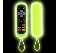 Case for Roku Remote, Cover for Hisense/TCL Roku TV Steaming Stick/Express Universal Replacement Controller Silicone Sleeve Skin