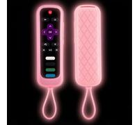 Case for Roku Remote, Cover for Hisense/TCL Roku TV Steaming Stick/Express Universal Replacement Controller Silicone Sleeve Skin