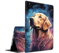 Case for Samsug Galaxy Tab S10 Lite/ S10 FE 2025/ S9 FE 10.9 inch/ S9 11 inch 2023 ，Slim Fit Foldable Standing Case with Auto Sleep/Wake for Galaxy Tab S10 Lite ，Golden Retriever Dog