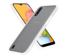 Case for Samsung Galaxy A01 EU Version Hybrid Protection Cover TPU Silicone Matt