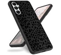 Case for Samsung Galaxy A05s Phone Case,for Galaxy A05s Case,Slim Anti-Scratch Shockproof Durable Black Silicone Protective Cover Case for Samsung A05s,Black Leopard Print
