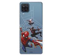 Case for Samsung Galaxy A12 Official Marvel Spiderman Spider Web Pattern Protect your mobile with the Official Marvel Silicone Case.