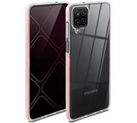 Case for Samsung Galaxy A12 Transparent Corner Protective Case Cover Silicone...