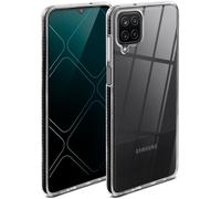 Case for Samsung Galaxy A12 Transparent Corner Protective Case Cover Silicone...