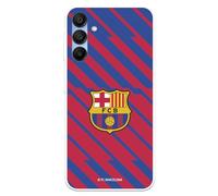 Case for Samsung Galaxy A15 5G FC Barcelona BarÇa Transparent Shield to Protect Your Mobile Phone, Flexible Silicone Layer with Official FC Barcelona License
