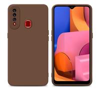 Case for Samsung Galaxy A20s Camera Protection Cover Fluid TPU Silicone