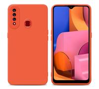 Case for Samsung Galaxy A20s Camera Protection Cover Fluid TPU Silicone