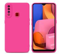 Case for Samsung Galaxy A20s Camera Protection Cover Fluid TPU Silicone