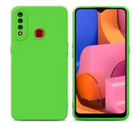 Case for Samsung Galaxy A20s Camera Protection Cover Fluid TPU Silicone