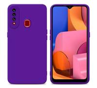 Case for Samsung Galaxy A20s Camera Protection Cover Fluid TPU Silicone