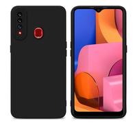 Case for Samsung Galaxy A20s Camera Protection Cover Fluid TPU Silicone