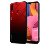 Case for Samsung Galaxy A20s Phone Cover Tempered Glas TPU Silicone