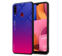 Case for Samsung Galaxy A20s Phone Cover Tempered Glas TPU Silicone