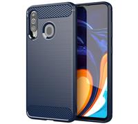Case for Samsung Galaxy A20s Protection Phone Cover TPU Silicone Carbon