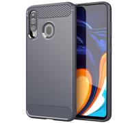 Case for Samsung Galaxy A20s Protection Phone Cover TPU Silicone Carbon