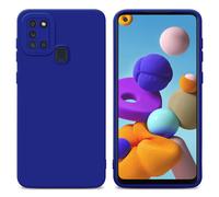 Case for Samsung Galaxy A21s Camera Protection Cover Fluid TPU Silicone