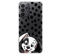 Case for Samsung Galaxy A23 5G Official 101 Dalmatians Puppy Spots Transparent to Protect Your Mobile Phone Case for Samsung Galaxy Flexible Silicone with Official Disney License