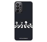 Case for Samsung Galaxy A23 5G Official Snoopy Peanuts Characters Beatles Transparent to Protect Your Mobile Phone Case for Samsung Galaxy Flexible Silicone with Official Disney Licensed