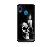 Case for Samsung Galaxy A40 Gothic Devil Rock Skull Dark Black
