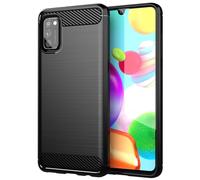 Case for Samsung Galaxy A41 Protection Phone Cover TPU Silicone Carbon