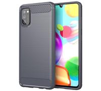 Case for Samsung Galaxy A41 Protection Phone Cover TPU Silicone Carbon