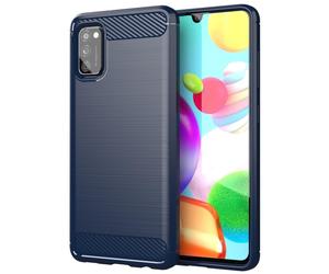 Case for Samsung Galaxy A41 Protection Phone Cover TPU Silicone Carbon
