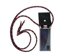 Case for Samsung Galaxy A51 Silicone Protection Phone Cover Necklace