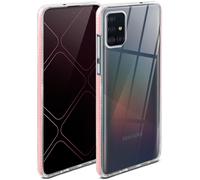 Case for Samsung Galaxy A51 Transparent Corner Protective Case Cover Silicone...