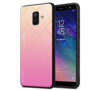 Case for Samsung Galaxy A6 2018 Phone Cover Tempered Glas TPU Silicone