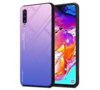 Case for Samsung Galaxy A70 / A70s Phone Cover Tempered Glas TPU Silicone