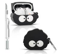 Case for Samsung Galaxy Buds 3/ Buds 3 Pro | Silicone Charging Protective Cover | with Cleaning Kit and Carabiner | Cute Cartoon Skin | Various Styles Earbuds Case for Boys Girl Teen (BKelf)
