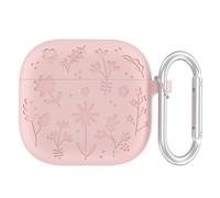 Case for Samsung Galaxy Buds 3 Pro with Metal Carabiner Hook，Pink：Buds 3 | Case for Samsung Galaxy Buds 3 Pro