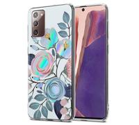 Case for Samsung Galaxy NOTE 20 Protection Phone Cover TPU Silicone Flower