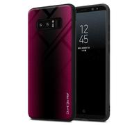 Case for Samsung Galaxy NOTE 8 Phone Cover TPU Silicone Tempered Glas