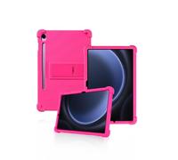 Case for Samsung Galaxy S10 FE+ Tablet 13.1 Inch 2025 Latest, yystao Kids Soft Silicone Tablet Case Compatible with Galaxy Tab S10 FE+, Adjustable Stand (Pink)