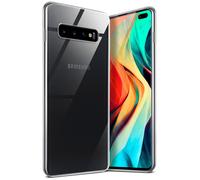 moex Aero Case, Compatible with Samsung Galaxy S10 Plus, Case Made of Silicone, Completely Transparent, Clear Mobile Phone Protective Case, Ultra Thin, Transparent Monochrome, Crystal-Clear