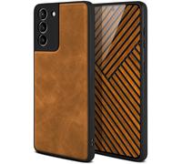 Case For Samsung Galaxy S21 Protective Case Phone Cover Soft Slim PU Leather ...