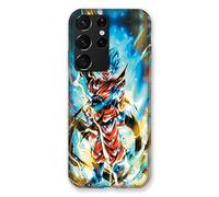 Case for Samsung Galaxy S21 Ultra Manga Dragon Ball Sangoku White