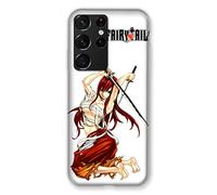 Case for Samsung Galaxy S21 Ultra Manga Fairy Tail Erza