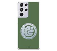 Case for Samsung Galaxy S21 Ultra Official Marvel Hulk Head Protect your mobile with the Official Marvel Silicone Case.