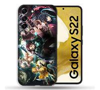 Case for Samsung Galaxy S22 Manga Demon Slayer Group