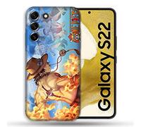 Case for Samsung Galaxy S22 Manga One Piece Ace Color