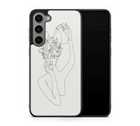Case for Samsung Galaxy S24 Plus Line Art Drawing Baby Love Animals Women in Love Abstract Line Drawing Ref 15099 Case Madness