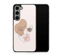 Case for Samsung Galaxy S24 Plus Line Art Drawing Baby Love Animals Women in Love Abstract Line Drawing Ref 20699 Case Madness