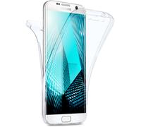 Case For Samsung Galaxy S6 Edge Silicone Cover 360 Degree Protection All Arou...