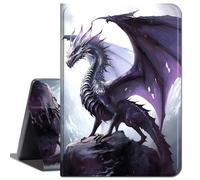 Case for Samsung Galaxy Tab A 8.0 2017 Model T380/T385,Slim Lightweight Smart Shell Stand Cover with Auto Wake/Sleep for Galaxy Tab A 8.0 Inch SM-T380/T385 2017 Release,Purple Dragon