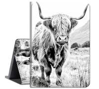 Case for Samsung Galaxy Tab A 8.0 2017 Model T380/T385,Slim Lightweight Smart Shell Stand Cover with Auto Wake/Sleep for Galaxy Tab A 8.0 Inch SM-T380/T385 2017 Release,Highland Cow on Isle of