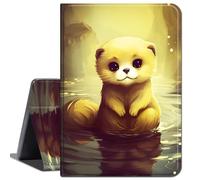 Case for Samsung Galaxy Tab A 8.0 2017 Model T380/T385,Slim Lightweight Smart Shell Stand Cover with Auto Wake/Sleep for Galaxy Tab A 8.0 Inch SM-T380/T385 2017 Release,Cute Otter