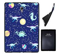 Case for Samsung Galaxy Tab A 8.0 2017 T380 T385,Slim Soft Shockproof TPU Silicone Protective Back Shell Case for Galaxy Tab A 8.0 2017 T380 T385 8", Planet Dinosaur