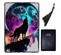 Case for Samsung Galaxy Tab A 8.0 2017 T380 T385,Slim Soft Shockproof TPU Silicone Protective Back Shell Case for Galaxy Tab A 8.0 2017 T380 T385 8", Planet Wolf
